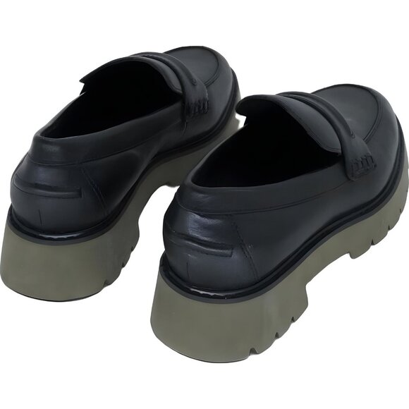 Sanctuary Women's Black Westside Loafer, Chunky Soles, Size 6 - Picture 3 of 6